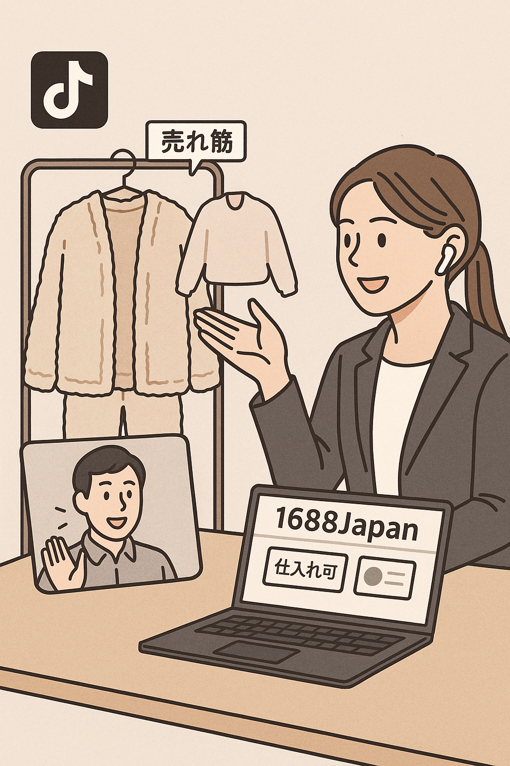 2025年秋冬|TikTokで売れる!話題のバズり商品5選|1688Japanで簡単仕入れ&0在庫発送