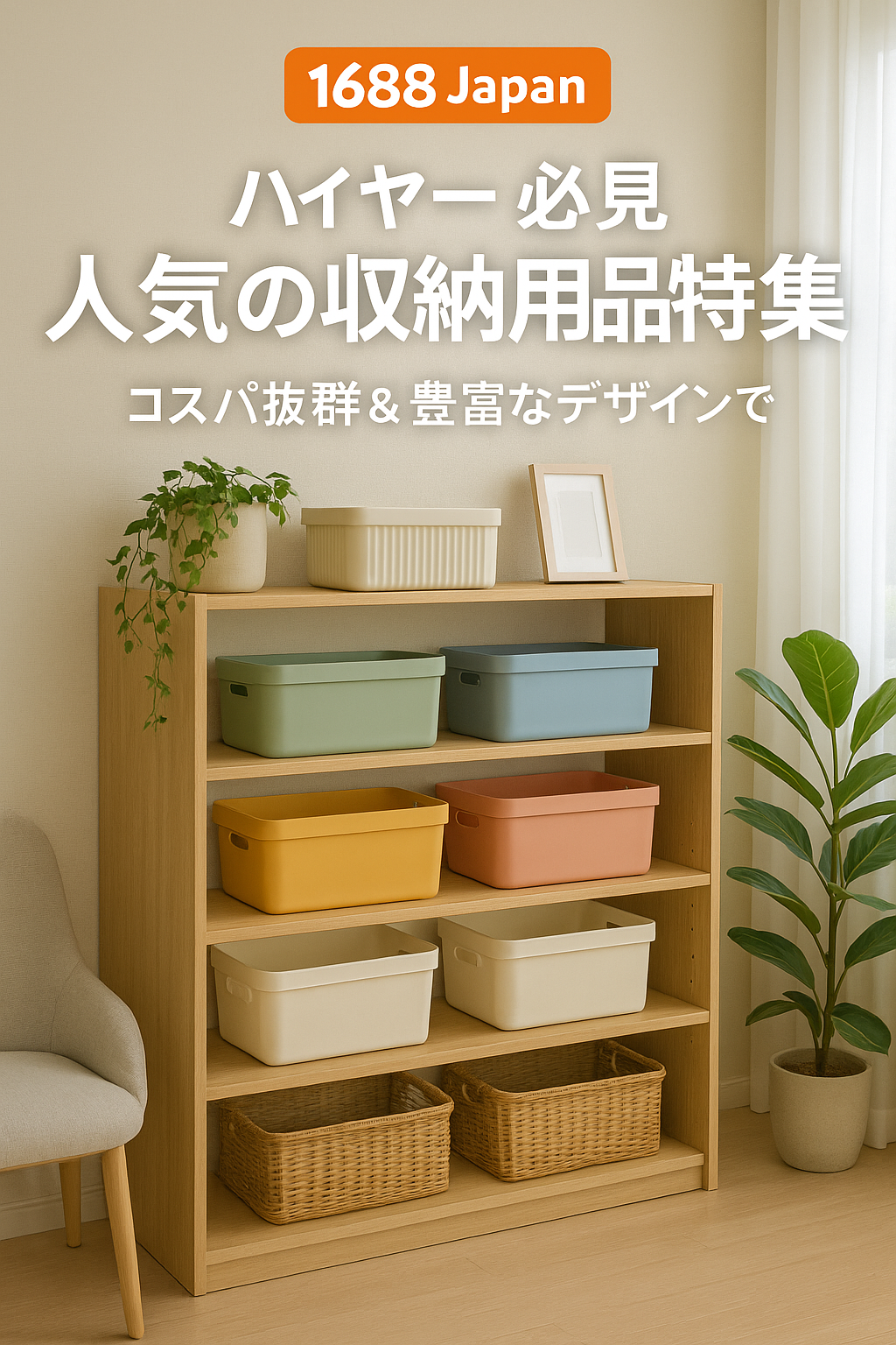 【収納用品の仕入れ完全ガイド】小ロット対応×豊富なデザインなら1688Japanが最適