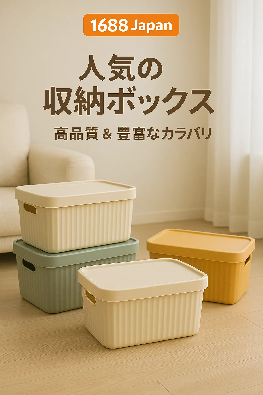 スタッキング収納ケース