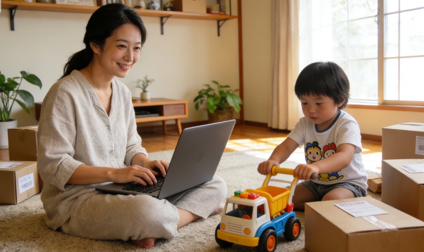 主婦が物販副業で意外と強い理由