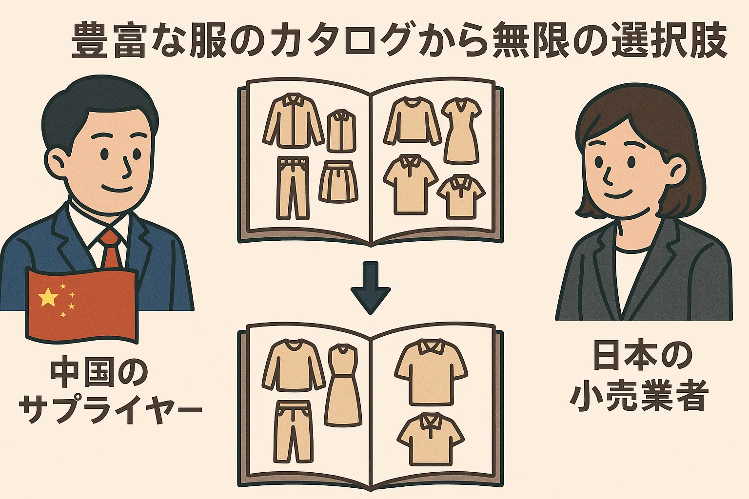 1688Japanを使った実際の服飾仕入れ（秋冬向けアイテム）