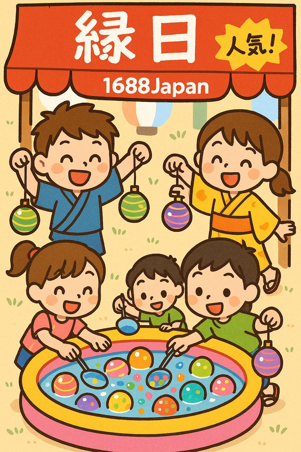 2025年夏|保育園・学童イベントに人気の縁日&水遊びグッズ特集|安全・映える・売れる商品を1688Japanで一括仕入れ