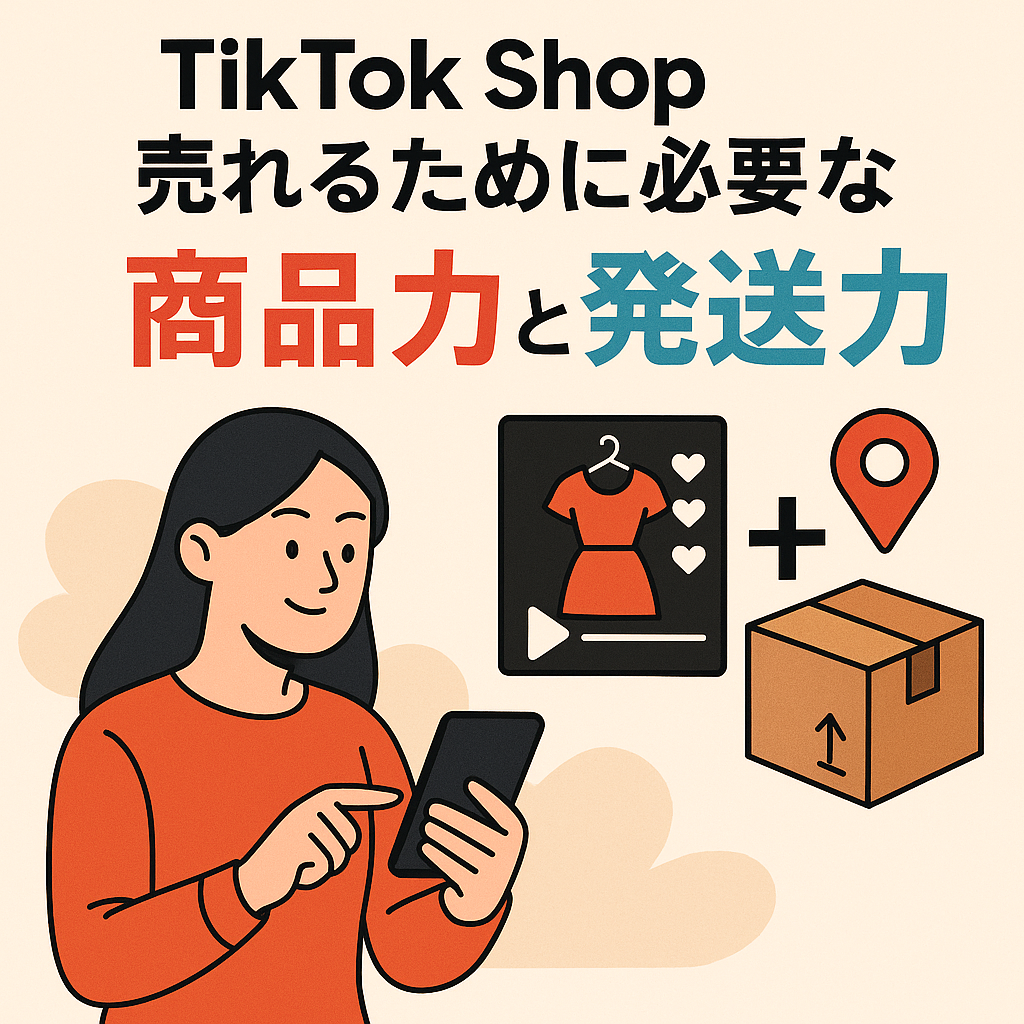 TikTok Shop無在庫運営の新常識|1688Japanで仕入れ×一括発送を実現