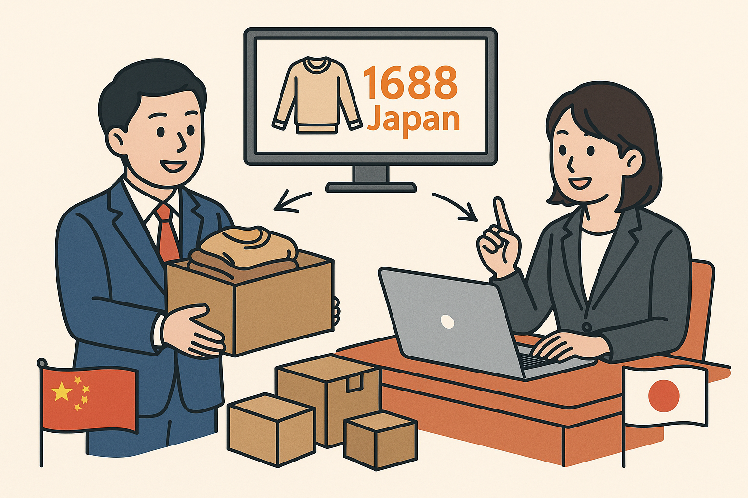 1688Japan での服装仕⼊れ体験談| 中国服装 1688 总代⾏サービスの実 ⼒とは?
