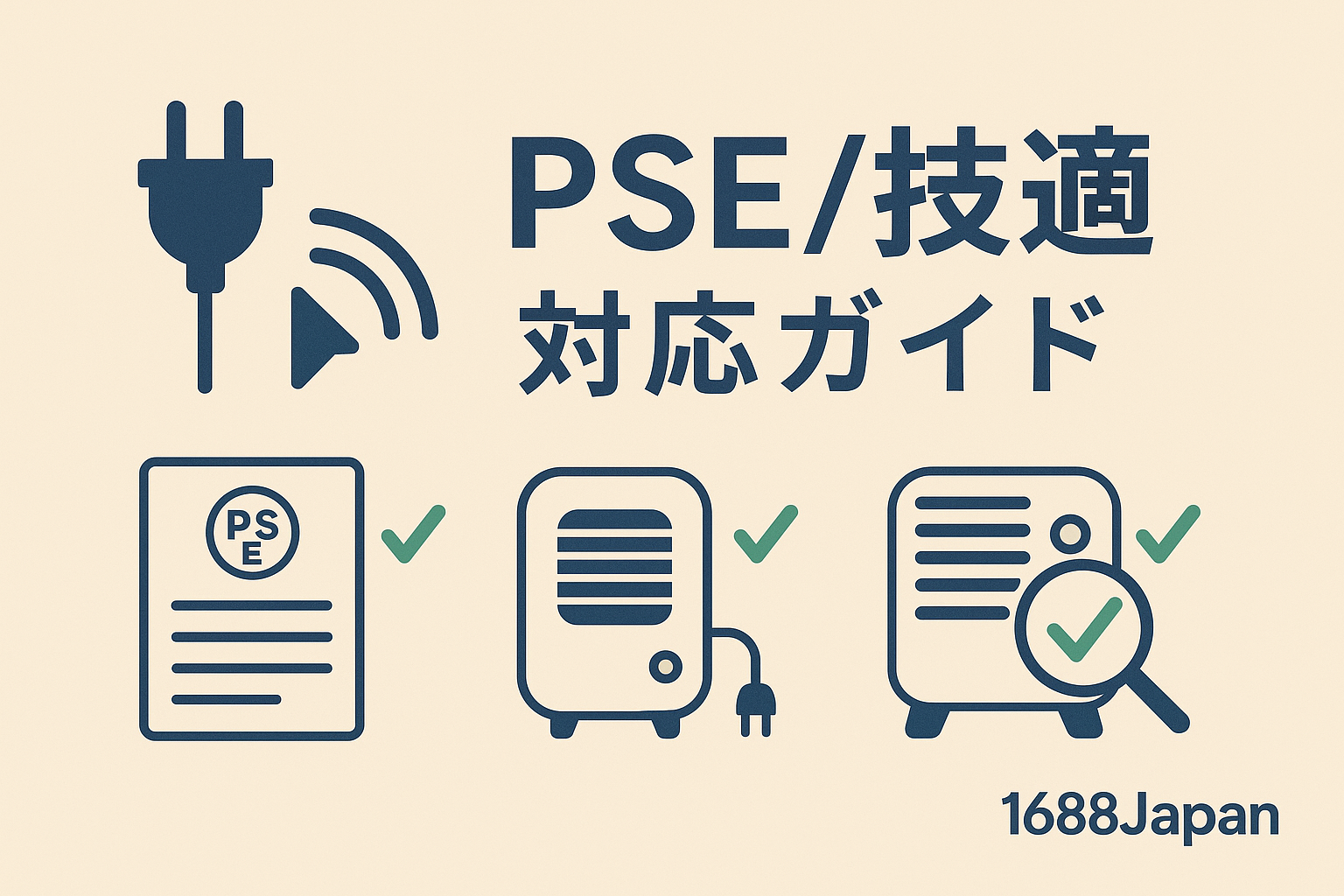 【PSE/技適の不安】秋冬小家電の仕入れで「適法か分からない」問題を最短で解決する｜1688Japan実務ガイド  