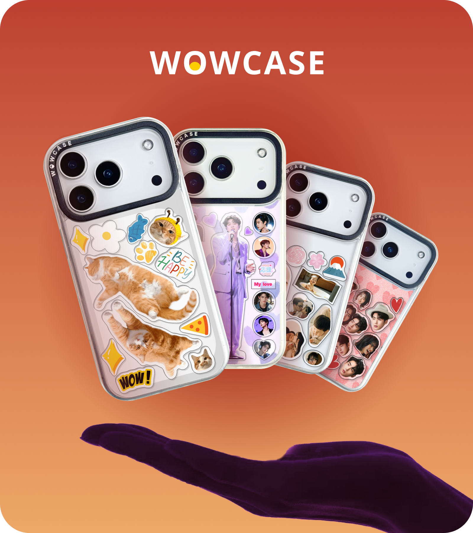 WOWCASE brand visual