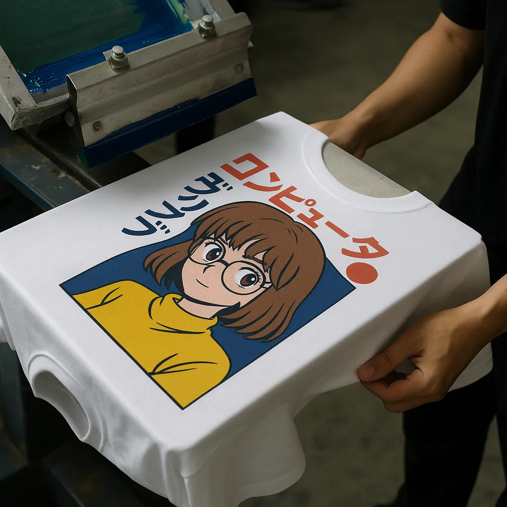 オリジナルTシャツ加工風景（1688Japan）