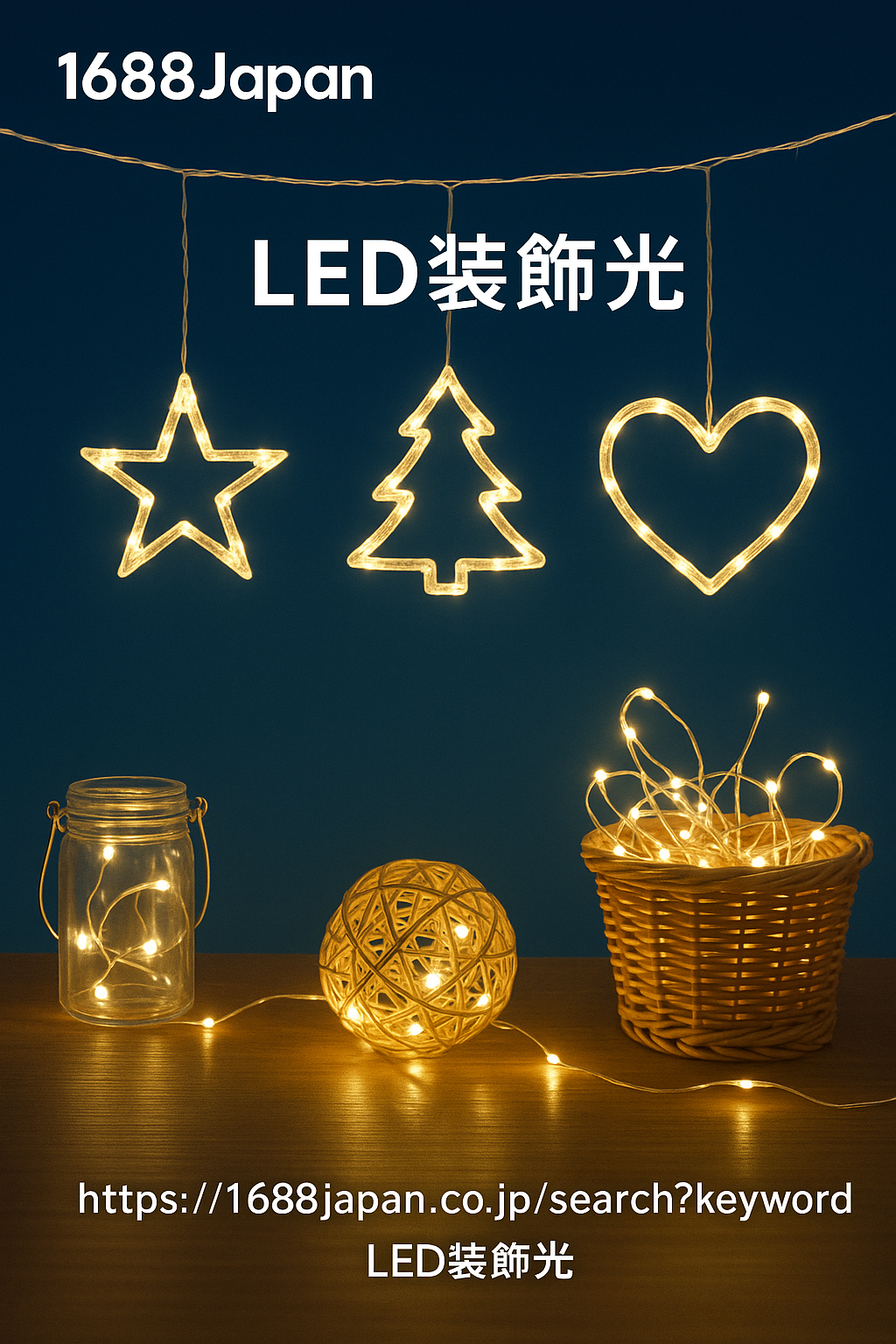 LEDイルミネーション乗換ガイド（PSE対応）｜安全適合×小ロット×一件代発でQ4を取り切る（1688Japan）