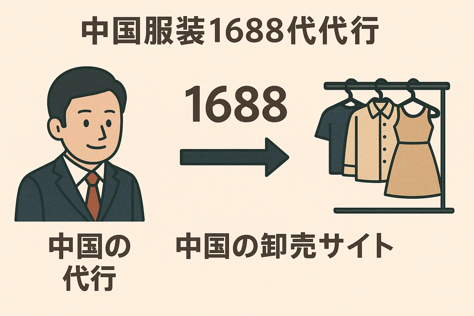 中国服装1688总代行による今後の展望（ODM/OEM対応）