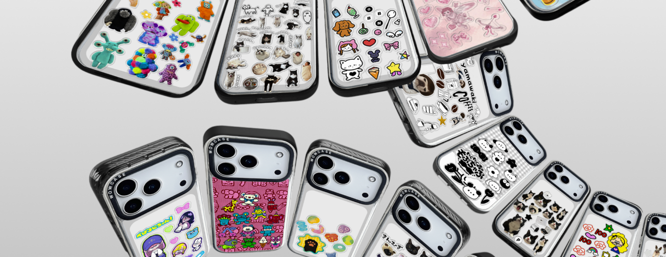 CASETiFYだけじゃない。“自分でつくる”時代のスマホケースへ｜WOWCASEが提案する新しいシャカシャカ体験
